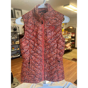The North Face ThermoBall Orange and Blue Vest Womens Size XS EUC